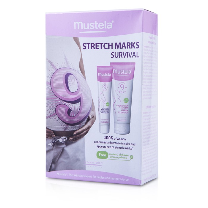 Mustela Stretch Marks Survival Kit: Ultimate Hydratiion 200ml + Stretch Marks 75ml 2pcsProduct Thumbnail