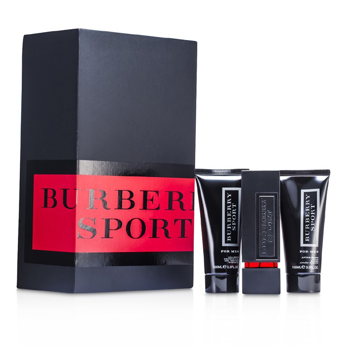 Burberry Estuche Burberry Sport for Men: Eau De Toilette Spray 75ml/2.5oz +Gel de Ducha multiusos 100ml/3.3oz + Bálsamo Para Después de Afeitar 100ml/3.3oz 3pcsProduct Thumbnail