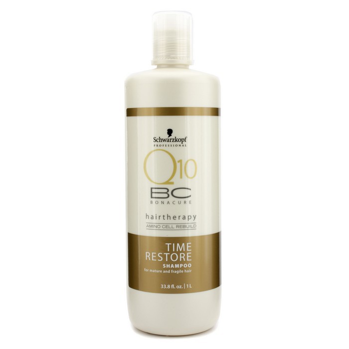 Schwarzkopf BC Time Resotre Q10 shampoo (kypsille ja heikoille hiuksille) 1000ml/33.8ozProduct Thumbnail