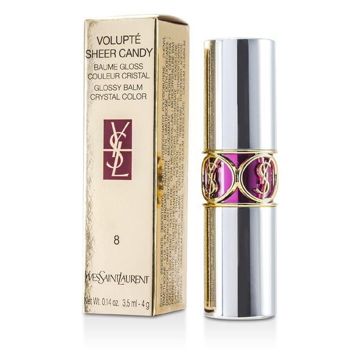 Yves Saint Laurent Volupte Sheer Candy Lipstick ( Glossy Balm Crystal Color ) 4g/0.14ozProduct Thumbnail