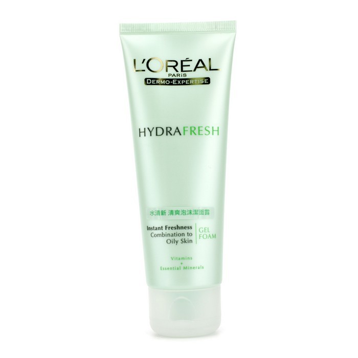 L'Oreal เจลโฟม Dermo-Expertise Hydra Fresh Instant Freshness (ผิวผสมถึงผิวมัน) 100ml/3.3ozProduct Thumbnail