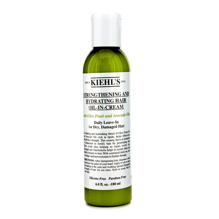 Kiehl's Strengthening And Hydrating Hair Oil-In-Cream 180ml/6ozProduct Thumbnail
