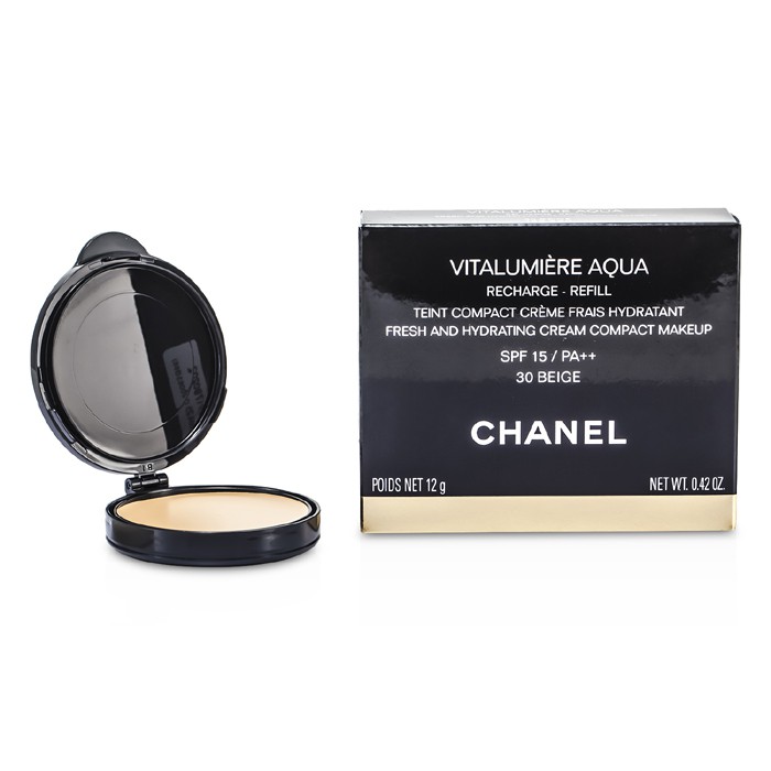 Chanel Nawilżający podkład w kompakcie (wkład)Vitalumiere Aqua Fresh And Hydrating Cream Compact MakeUp SPF 15 Refill 12g/0.42ozProduct Thumbnail