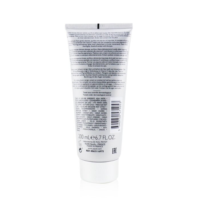Payot Absolute Pure White Mousse Clarte Lightening - Rensegele 200ml/6.7ozProduct Thumbnail