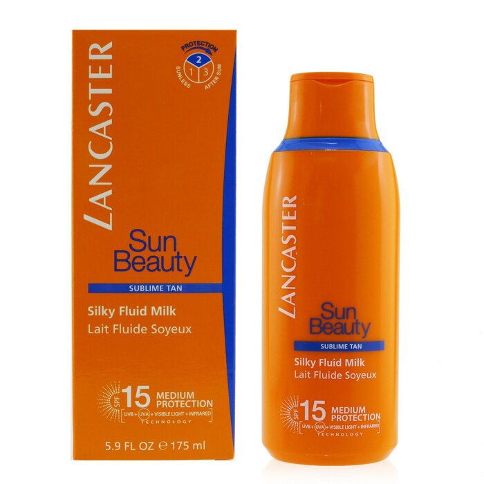 Lancaster Sun Beauty Освежаващо Мляко за Невероятен Тен със SPF 15 175ml/5.9ozProduct Thumbnail