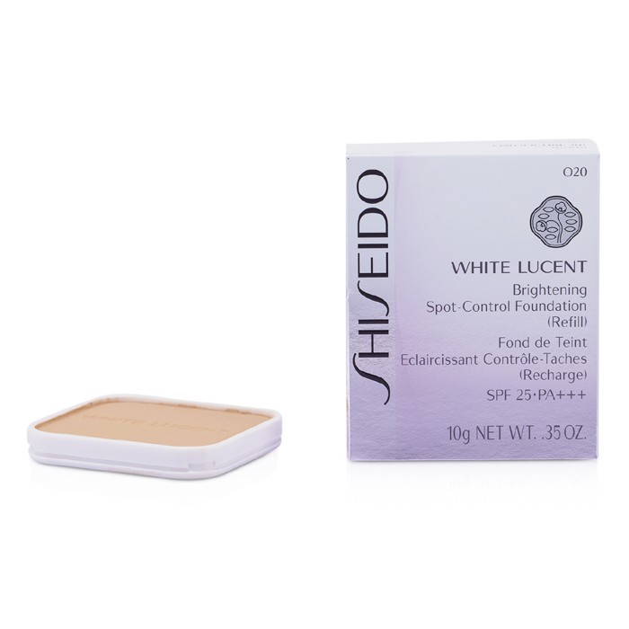 Shiseido Rozjaśniający podkład w kompakcie (wkład) White Lucent Brightening Spot Control Foundation SPF25 Refill 10g/0.35ozProduct Thumbnail