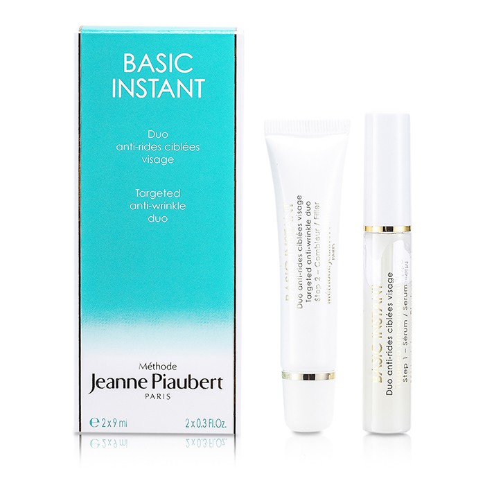 Methode Jeanne Piaubert Basic Instant Targeted Anti-Wrinkle Duo (For Face) 2x9ml/0.3ozProduct Thumbnail