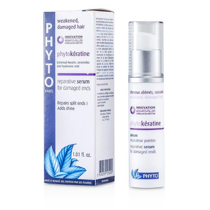 Phyto Phytokeratine Reparative Serum (For Damaged Ends) 30ml/1.01ozProduct Thumbnail