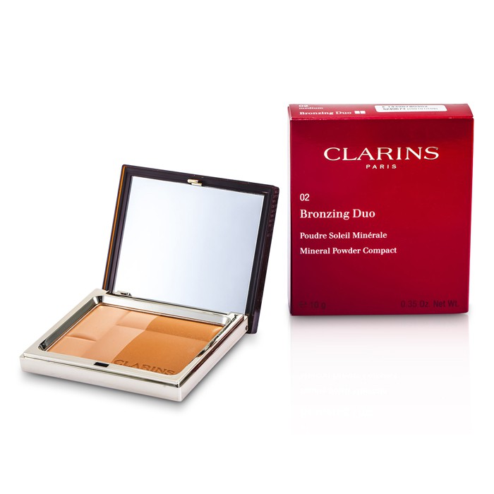 Clarins 2x bronzující kompaktní pudr Bronzing Duo Mineral Powder Compact SPF 15 10g/0.35ozProduct Thumbnail
