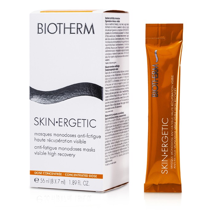 Biotherm Skin Ergetic Máscaras Mono Dósis Anti Fatiga (8x7ml)/1.89ozProduct Thumbnail