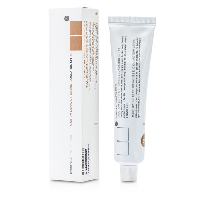 Korres Arctium Lappa & Vitamins Foundation SPF 10 (For Oily Combination Skin) 40ml/1.35ozProduct Thumbnail