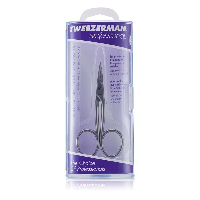 Tweezerman Profesjonalne nożyczki do skórek ze stali nierdzewnej Professional Stainless Steel Cuticle Scissors Picture ColorProduct Thumbnail