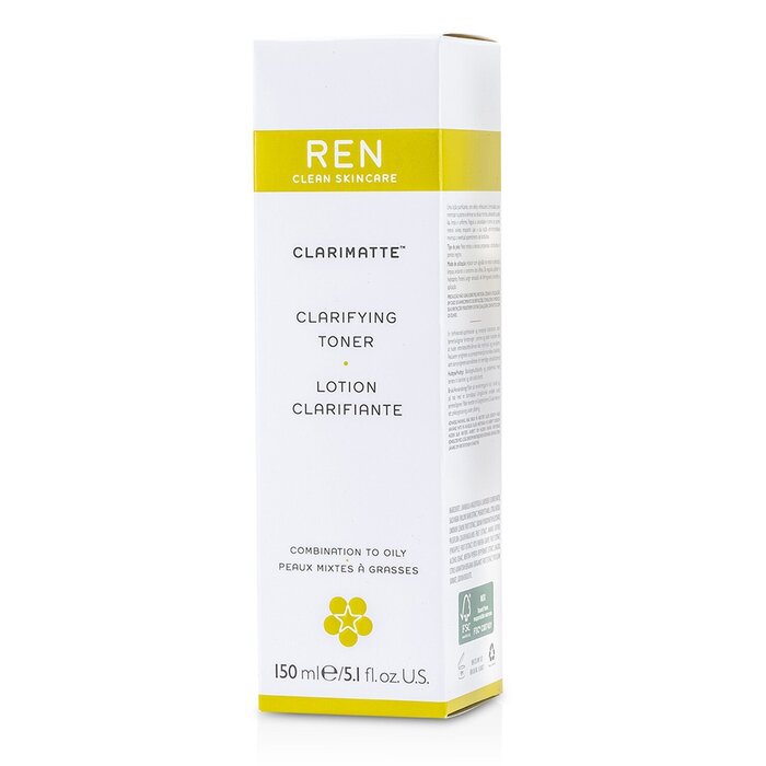 Ren Clarifying Toning Lotion For Combination to Oily Skin 150ml/5.1ozProduct Thumbnail