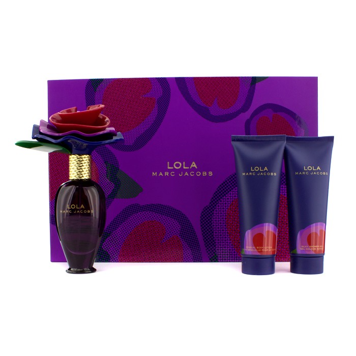 Marc Jacobs Lola Coffret: Eau De Parfum Spray 50ml/1.7oz+ Sensual Body Lotion 75ml/2.5oz+ Silky Shower Gel 75ml/2.5oz 3pcsProduct Thumbnail