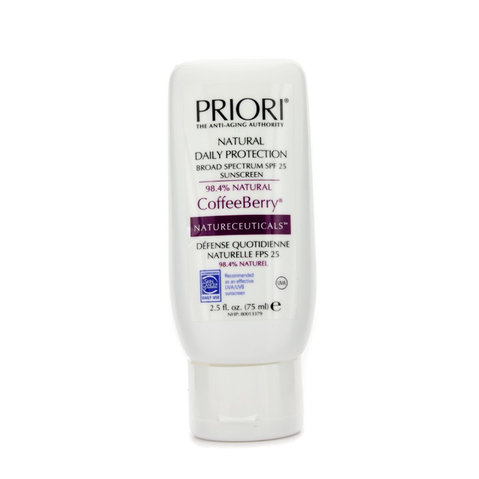 Priori CoffeeBerry Natural Daily Protection SPF 25 75ml/2.5ozProduct Thumbnail