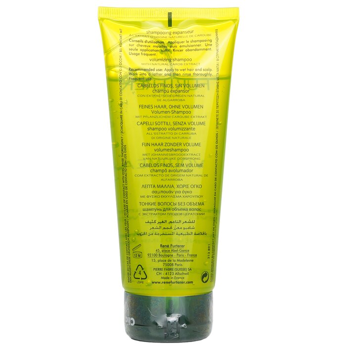 馥绿德雅 Rene Furterer 丰盈洗发水（细软发质适用）Volumea Volumizing Shampoo (For Fine and Limp Hair) 200ml/6.7ozProduct Thumbnail