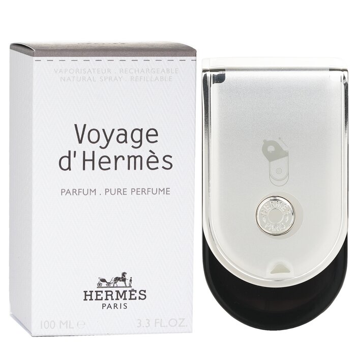 Hermes Woda perfumowana EDP Spray z wymienialnym wkładem Voyage D'Hermes Pure Perfume 100ml/3.3ozProduct Thumbnail