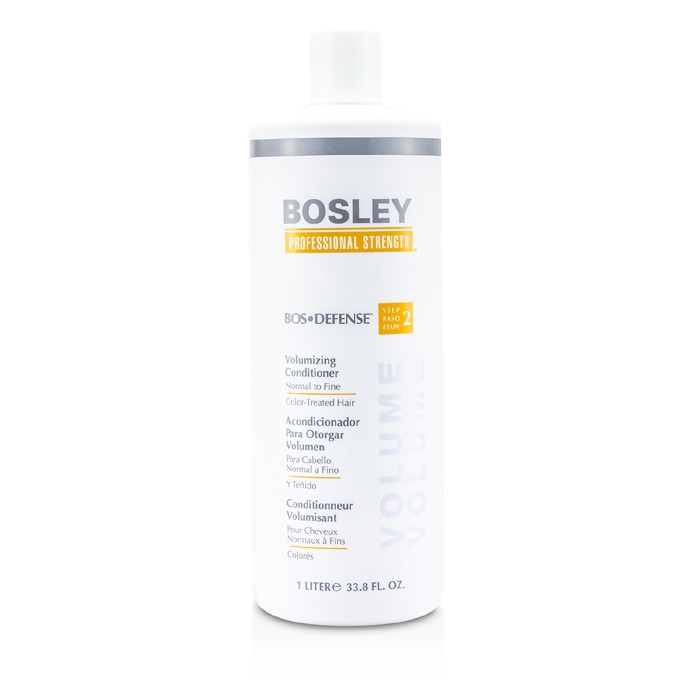 Bosley Profesional Kekuatan Bos Memadatkan Pertahanan Kondisioner (Untuk Normal untuk rambut yang dirawat Warna Halus) 1000ml/33.8ozProduct Thumbnail