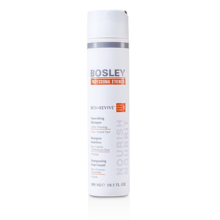 Bosley Professional Strength Bos Revive Θρεπτικό Σαμπουάν (Για Ορατά Αδύναμα Βαμμένα Μαλλιά Που Αραιώνουν) 300ml/10.1ozProduct Thumbnail