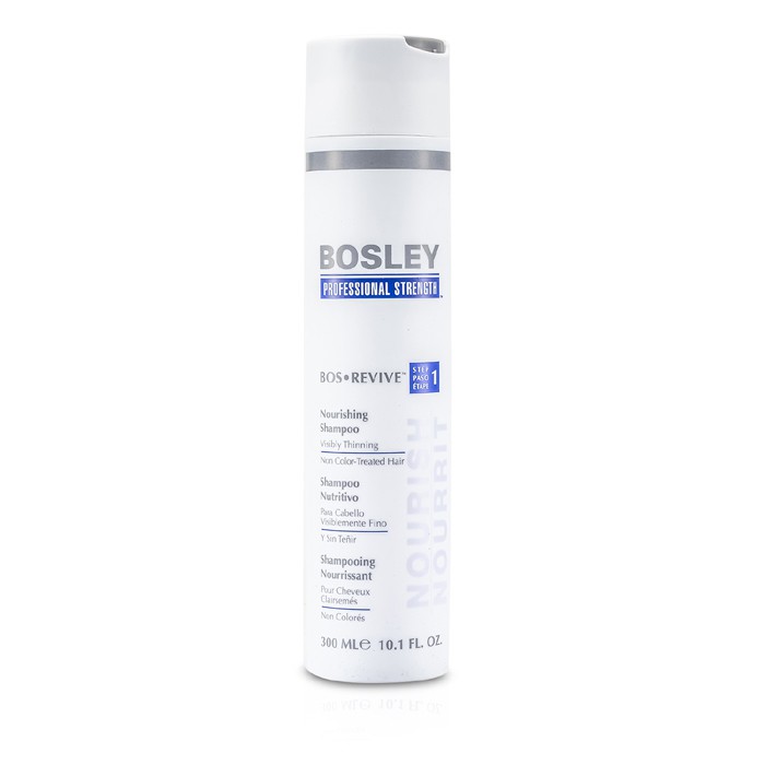 Bosley Professional Strength Bos Revive Nourishing Shampoo (For Visibly Thinning Non Color-Treated Hair) 300ml/10.1ozProduct Thumbnail