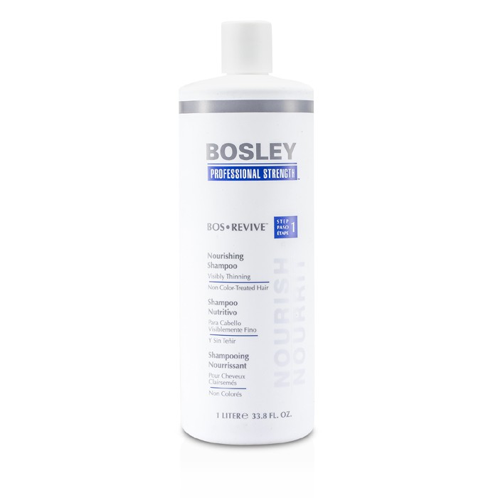 Bosley Professional Strength Bos Revive Nourishing Shampoo (For Visibly Thinning Non Color-Treated Hair) 1000ml/33.8ozProduct Thumbnail