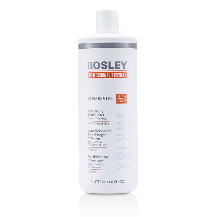 Bosley Professional Strength Bos Revive Volumizing Conditioner (For Visibly Thinning Color-Treated Hair) 1000ml/33.8ozProduct Thumbnail