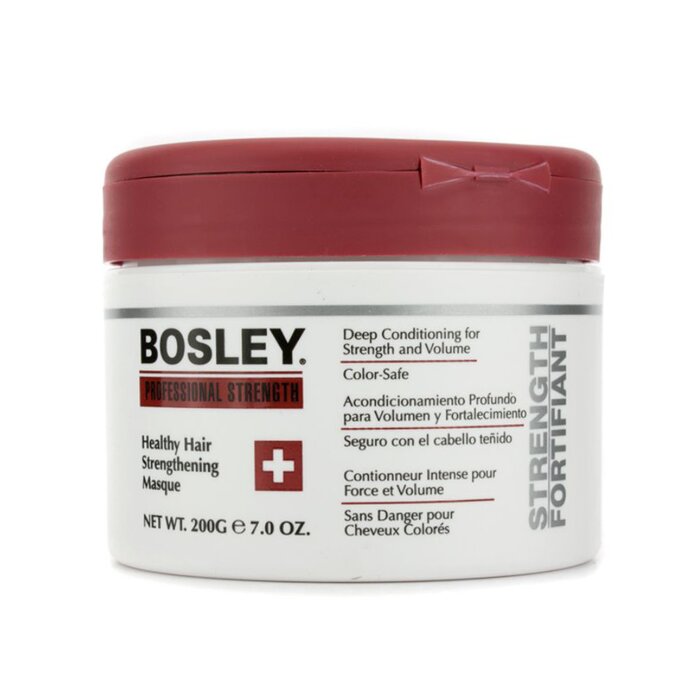 Bosley Профессиональное Укрепление Здоровые Волосы Укрепляющая Маска (для Поврежденных и Ослабленных Волос) 200g/7ozProduct Thumbnail