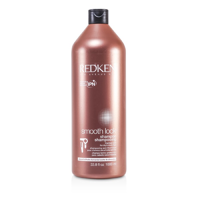 Redken Smooth Lock Shampoo (For Dry and Unruly Hair) 1000ml/33.8ozProduct Thumbnail