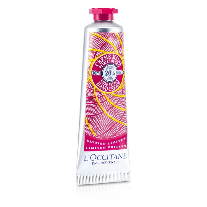L'Occitane Shea Butter Rose Petals Hand Cream 30ml/1ozProduct Thumbnail