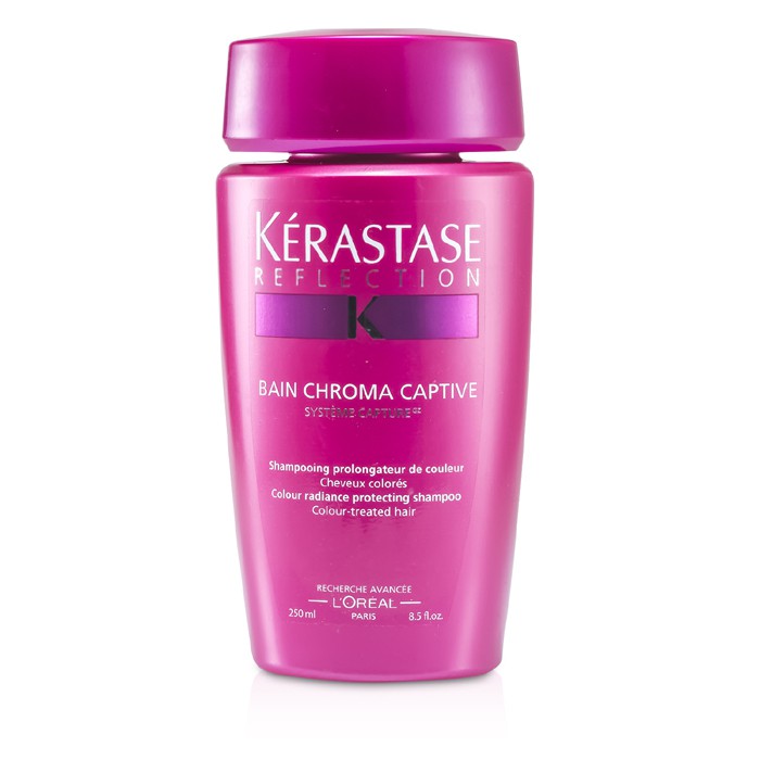 Kerastase Ochronny szampon do włosów farbowanych Reflection Bain Chroma Captive Colour Radiance Protecting Shampoo (For Colour-Treated Hair) 250ml/8.5ozProduct Thumbnail