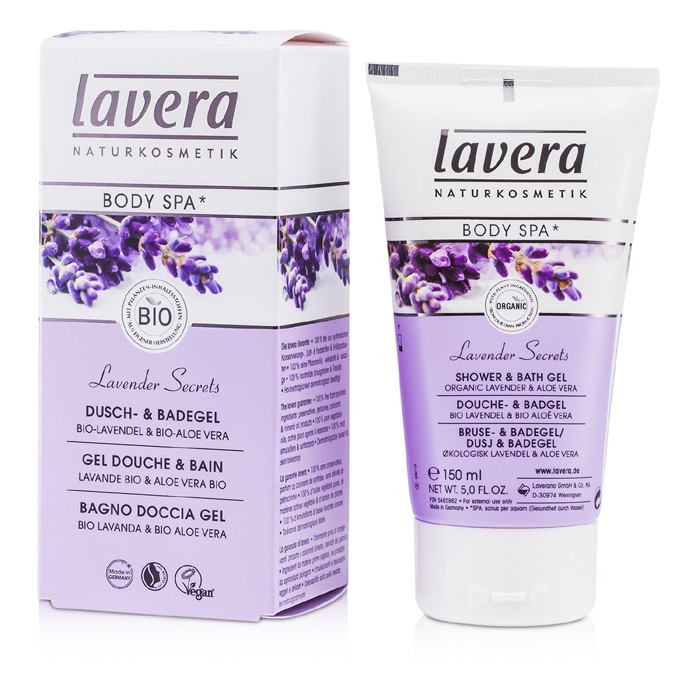 Lavera Body SPA - fürdő- és tusolózselé Lavender - Aloe Vera 150ml/5ozProduct Thumbnail