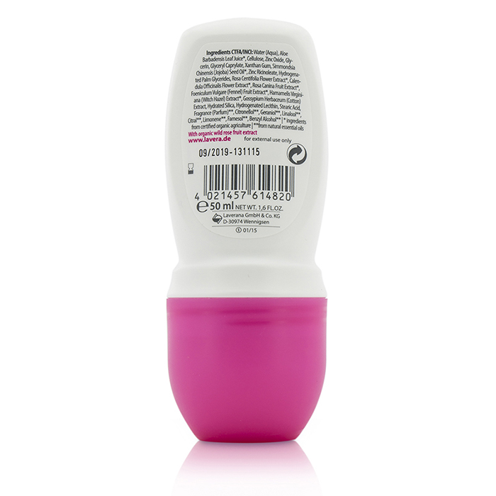 Lavera Dezodorant w kulce z dziką różą Body SPA - Gentle Deodorant Roll-On Organic Wild Rose 50ml/1.6ozProduct Thumbnail