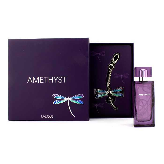 Lalique 水晶之戀  紫水晶套裝: 香水噴霧 100ml/3.3oz + 手包配件 2件Product Thumbnail