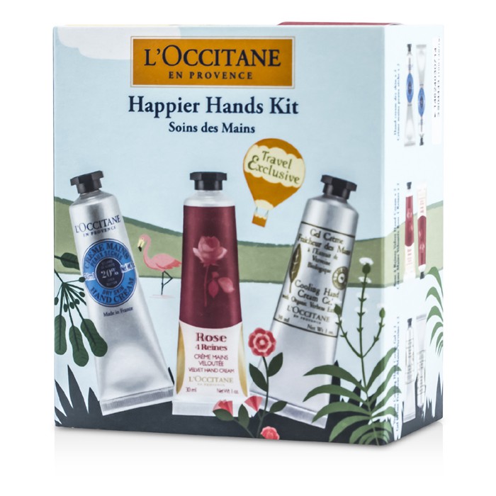 L'Occitane Kit Creme Para Mãos: Creme de Manteiga de Karite 2x30ml + Creme Aveludado 2x30ml + Creme Gelado 2x30ml 6pcsProduct Thumbnail