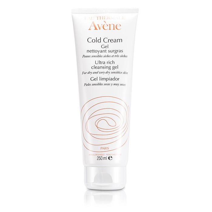 Avene Cold Cream Ultra Rich Cleansing Gel (For Dry & Very Dry Sensitive Skin) 250ml/8.4ozProduct Thumbnail