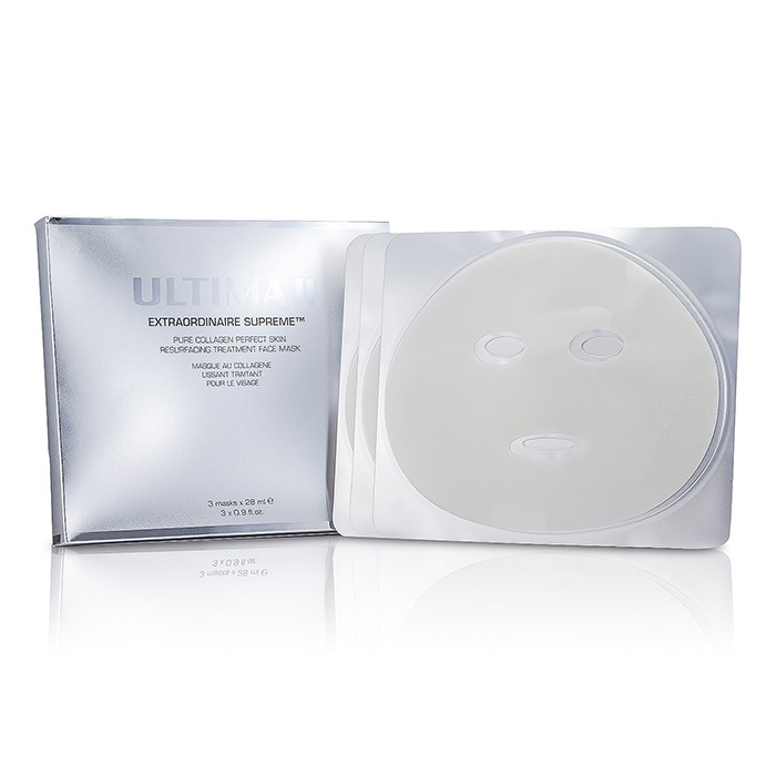 Ultima Extraordinaire Supreme Pure Collagen Perfect Skin Resurfacing Tratment Face Mask 3x28ml/0.9ozProduct Thumbnail