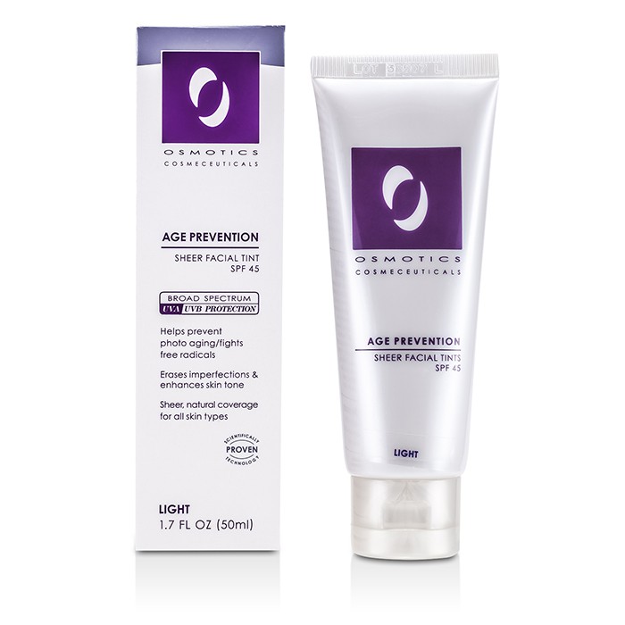Osmotics Age Prevention Sheer Facial Tint SPF 45 - Light 50ml/1.7ozProduct Thumbnail
