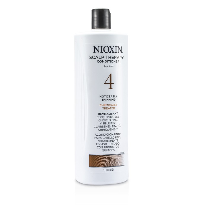 Nioxin System 4 Hodebunnsterapi Balsam For fint hår, kjemisk behandlet, synlig tynt hår 1000ml/33.8ozProduct Thumbnail