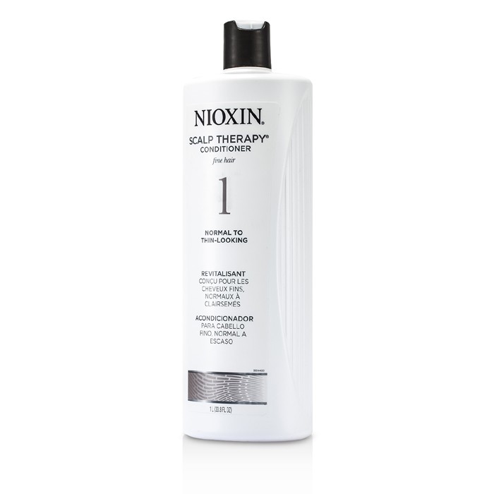 Nioxin System 1 Μαλακτική Θεραπεία Τριχωτού Της Κεφαλής Για Λεπτά Μαλλιά, Κανονικά Προς Αραιωμένα Μαλλιά 1000ml/33.8ozProduct Thumbnail