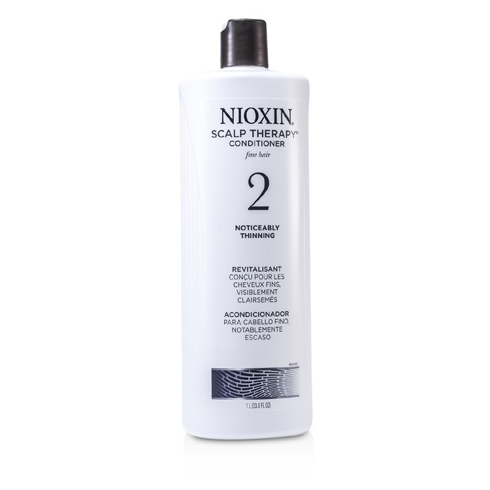 Nioxin Sistem 2 kulit kepala Terapi Kondisioner Untuk rambut Halus, Ketara penipisan rambut 1000ml/33.8ozProduct Thumbnail