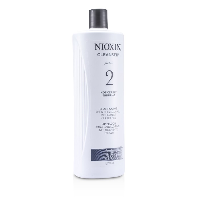 Nioxin System 2 -puhdistus hennoille hiuksille, selkeästi ohentuville hiuksille 1000ml/33.8ozProduct Thumbnail