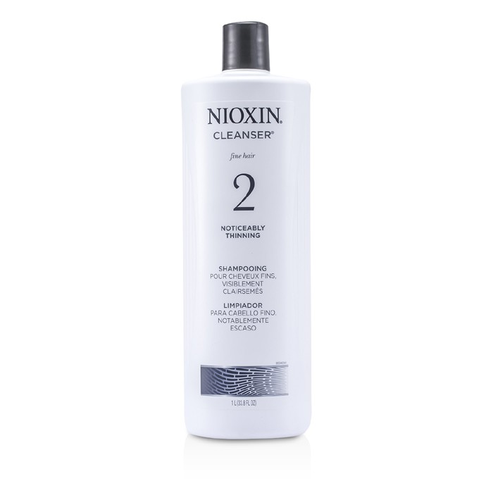 Nioxin Šampon pro jemné a znatelně řídnoucí vlasy System 2 Cleanser For Fine Hair, Noticeably Thinning Hair 1000ml/33.8ozProduct Thumbnail
