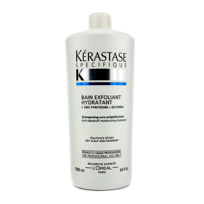 Kerastase Specifique Bain Exfoliačný a hydratačný šampón proti lupinám (pre suchú vlasovú pokožku) 1000ml/34ozProduct Thumbnail