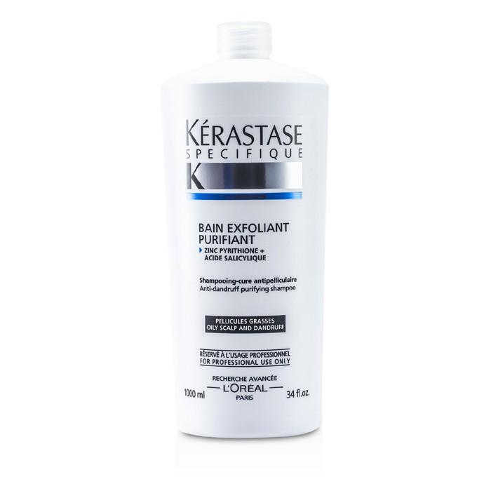 Kerastase Shampoo Specifique Bain Exfoliant Purifiant Anti-Dandruff Purifying (Para Cabelo com Caspa) 1000ml/34ozProduct Thumbnail