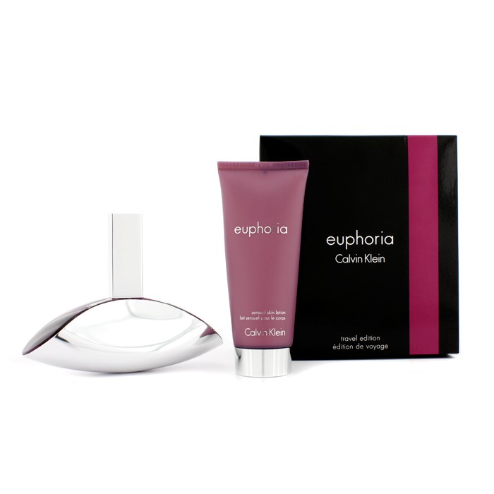 Calvin Klein Euphoria Travel Edition Coffret: Eau De Parfum Spray 100ml/3.4oz + Sensual Skin Lotion 100ml/3.4oz 2pcsProduct Thumbnail