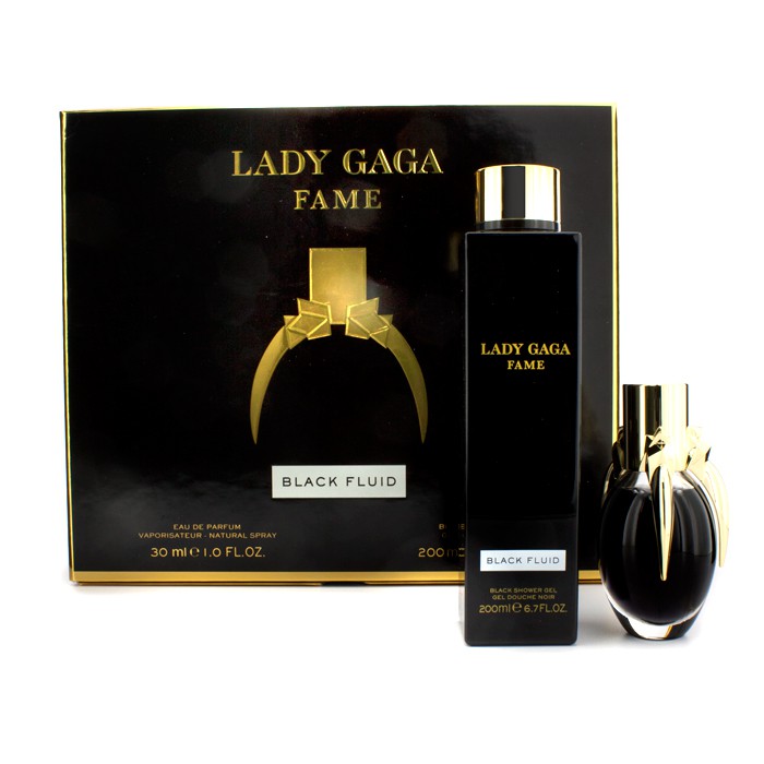 Lady Gaga Estuche Fame: Eau De Parfum Vap. 30ml/1oz + Black Gel de Baño 200ml/6.7oz 2pcsProduct Thumbnail
