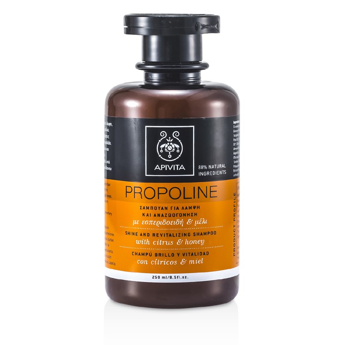 Apivita Shine & Revitalizing Shampoo with Citrus & Honey (For Fine Hair) 250ml/8.5ozProduct Thumbnail