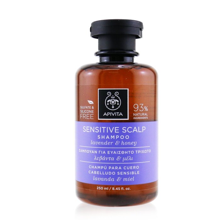 Apivita Shampoo with Lavender & Honey (For Sensitive Scalp) 250ml/8.45ozProduct Thumbnail