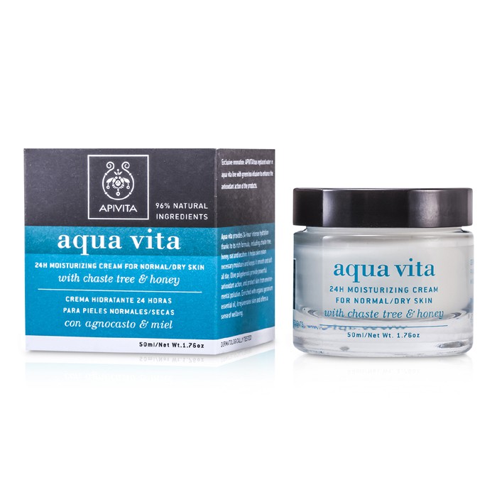 Apivita Aqua Vita 24 Часа Овлажняващ Крем ( За Нормална/Суха Кожа ) 50ml/1.76ozProduct Thumbnail
