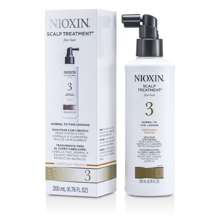 Nioxin מערכת 3 טיפול בקרקפת עבור שיער דק, טופל בכימיקלים, רגיל עד מתדלדל 200ml/6.76ozProduct Thumbnail